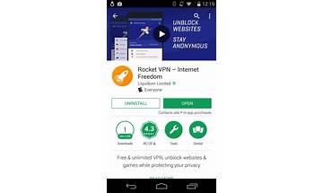 Rocket VPN for Android - Download the APK from Habererciyes